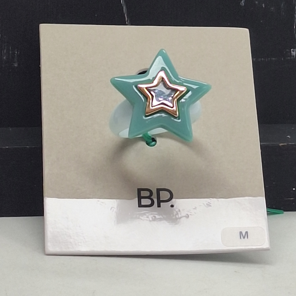 BP. Star Shaped Ring Size M 7